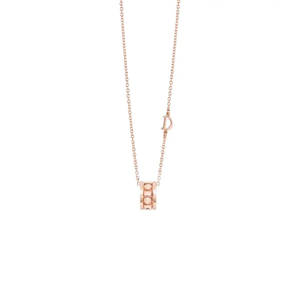 Belle Époque Reel Pink Gold Necklace, 5.7mm